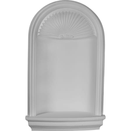 Ekena Millwork 27 3/8"W x 45 1/4"H x 11 3/4"D Edwards Wall Niche (RO: 22 1/4"W x 39 1/8"H x 7 1/4"D) NCH27X45ED